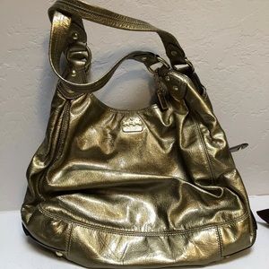 Genuine Gold Coach Purse